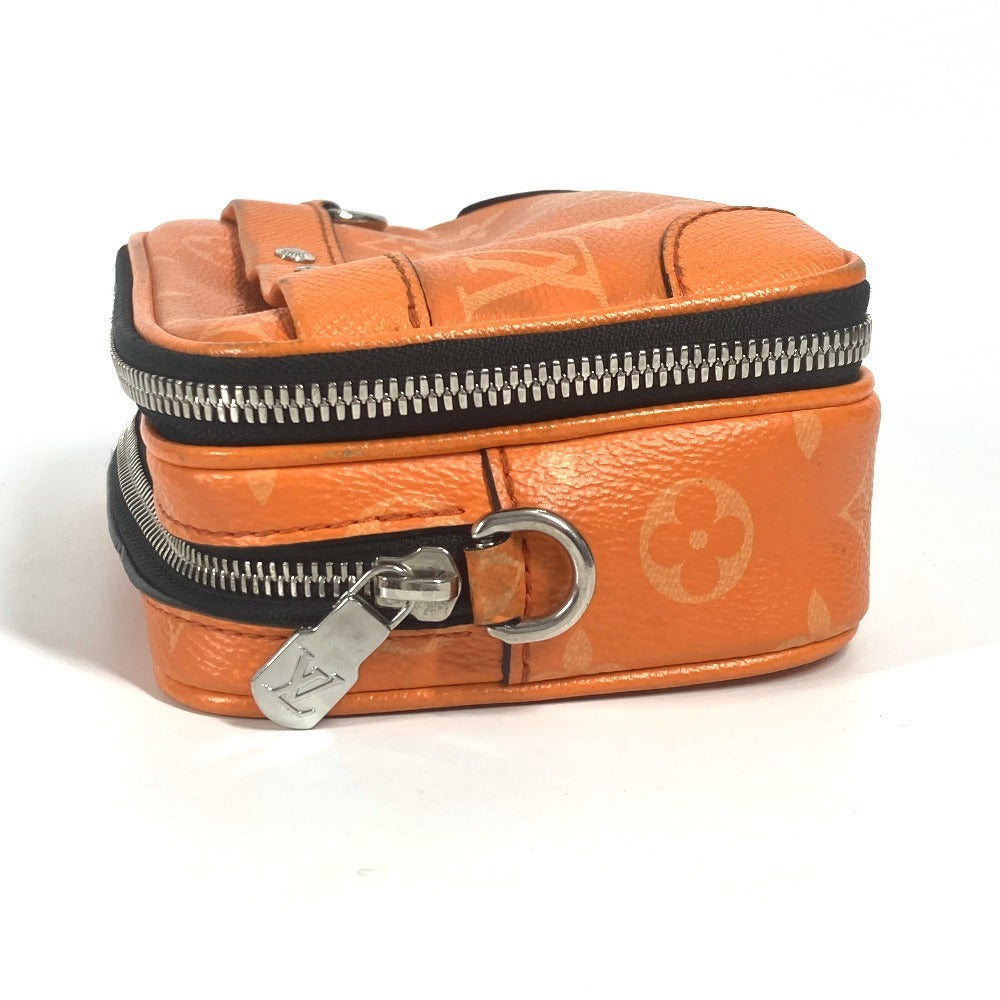 LOUIS VUITTON M31073 タイガラマ アルファ ウェアラブルウォレットNV 斜め掛け カバン ポシェット ショルダーバッグ モノグラムキャンバス ユニセックス オレンジ