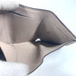 LOUIS VUITTON M69340 LVロゴ ポルトフォイユ・ロックミニ コンパクトウォレット 3つ折り財布 カーフレザー ユニセックス グレージュ ベージュ