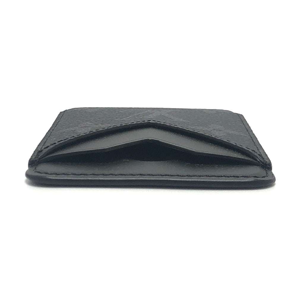 LOUIS VUITTON M12602 Porte Cartes Magnet Phone Accessory Card Holder Monogram Eclipse Canvas Men's Black