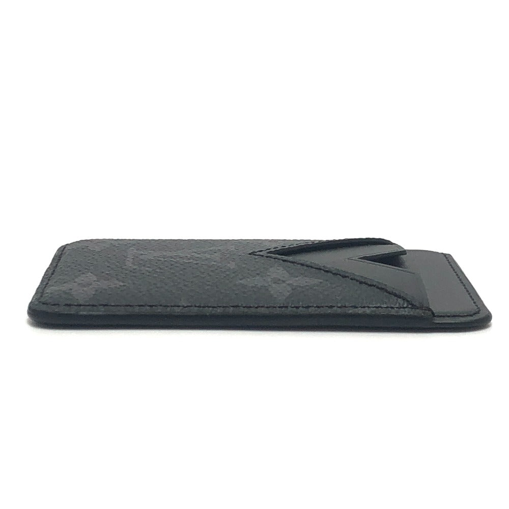 LOUIS VUITTON M12602 Porte Cartes Magnet Phone Accessory Card Holder Monogram Eclipse Canvas Men's Black