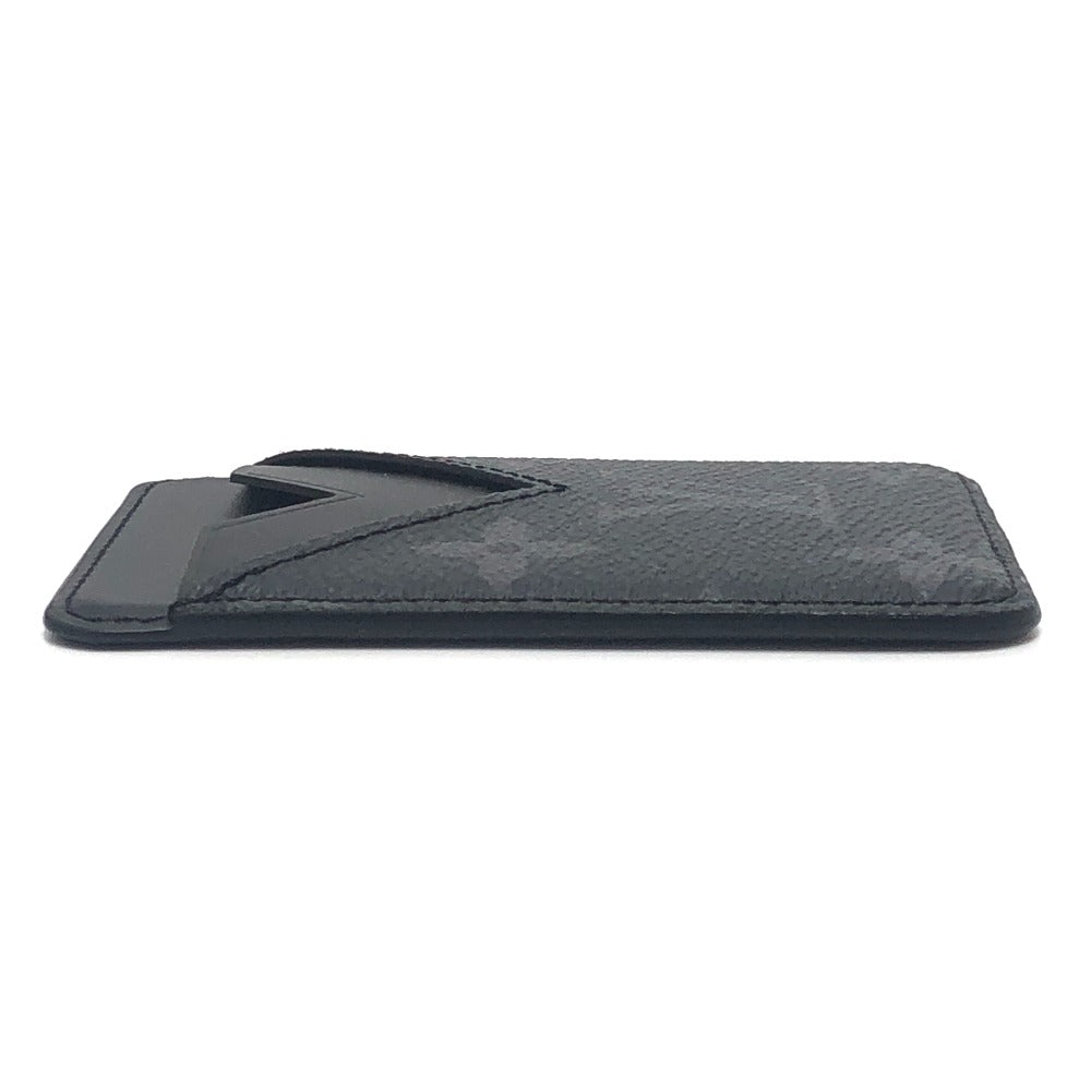 LOUIS VUITTON M12602 Porte Cartes Magnet Phone Accessory Card Holder Monogram Eclipse Canvas Men's Black