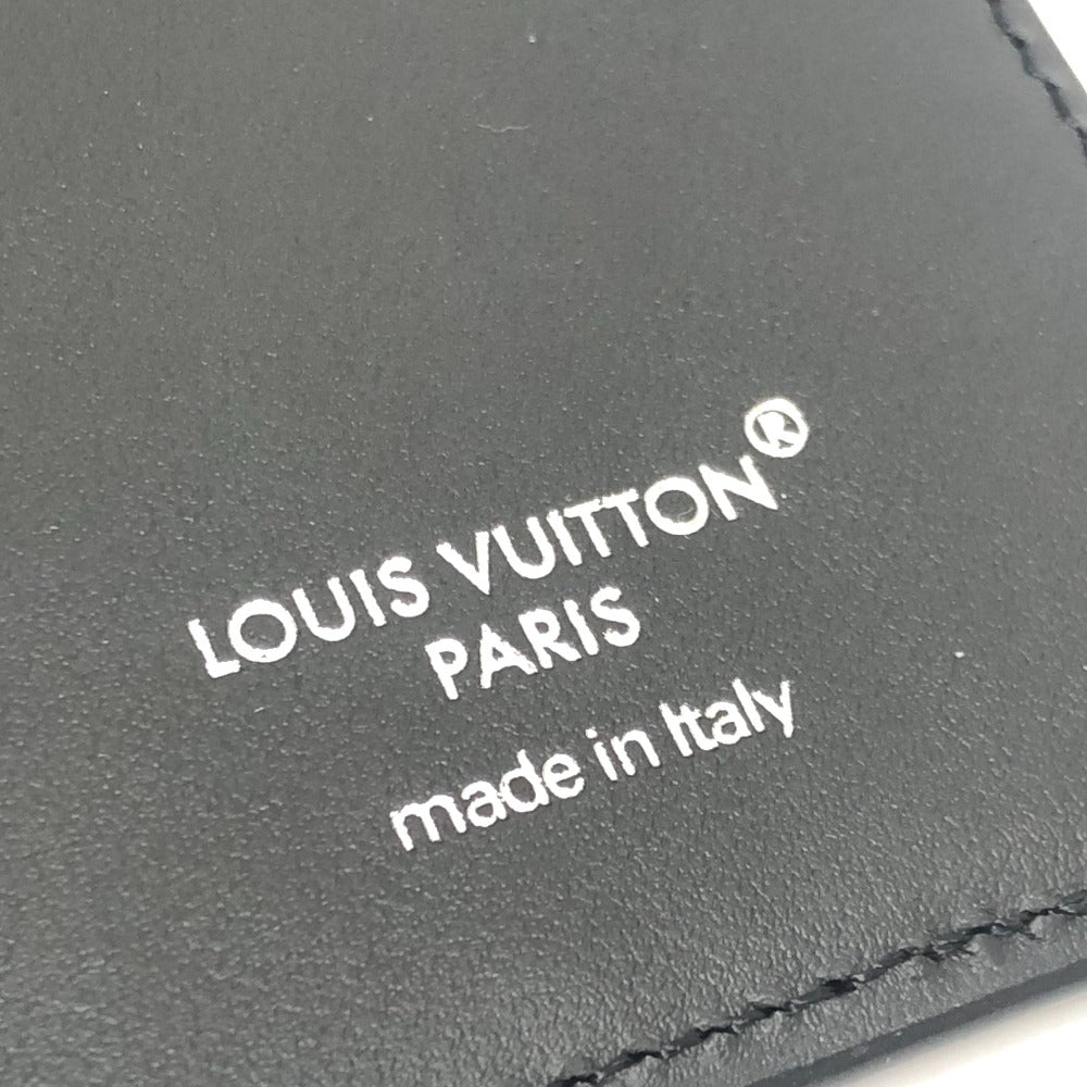 LOUIS VUITTON M12602 Porte Cartes Magnet Phone Accessory Card Holder Monogram Eclipse Canvas Men's Black