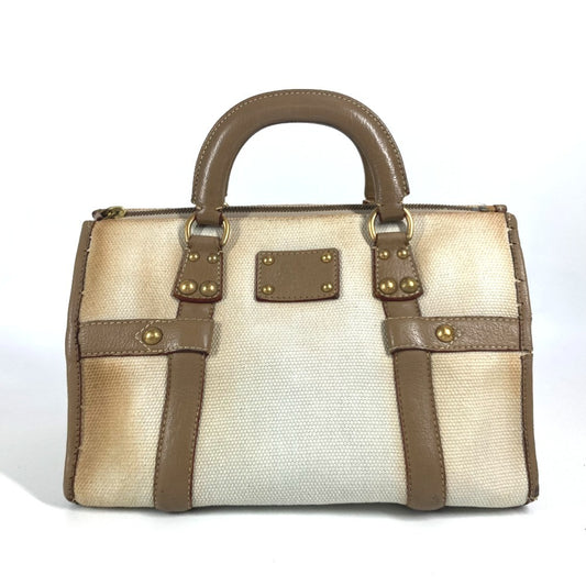 LOUIS VUITTON M48822 トワル・トリアノン サック・ネヴァーフル30 ハンドバッグ カバン トートバッグ キャンバス/レザー レディース ベージュ