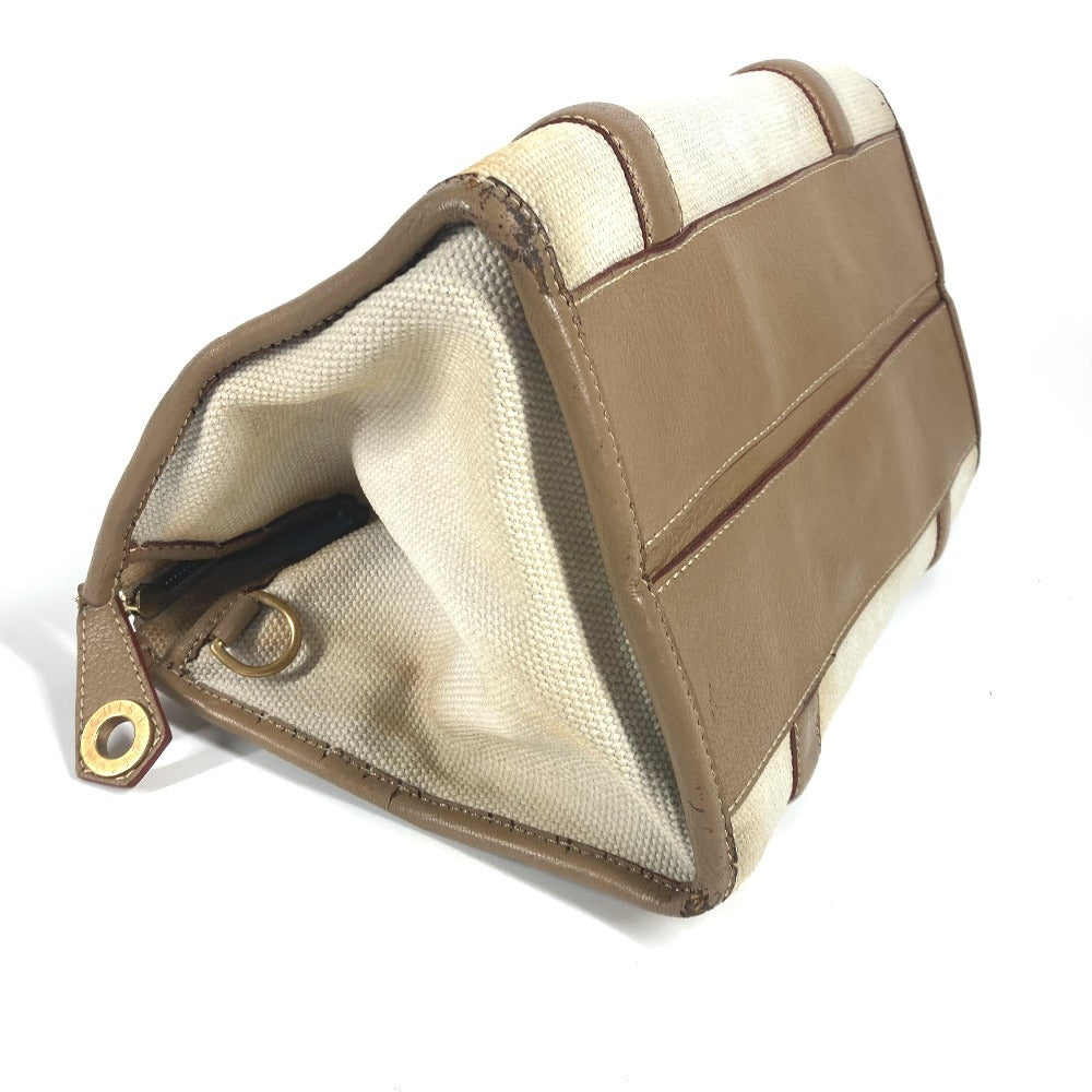 LOUIS VUITTON M48822 Toile Trianon Sac Neverfull 30 Handbag/Tote Bag in Canvas/Leather, Beige