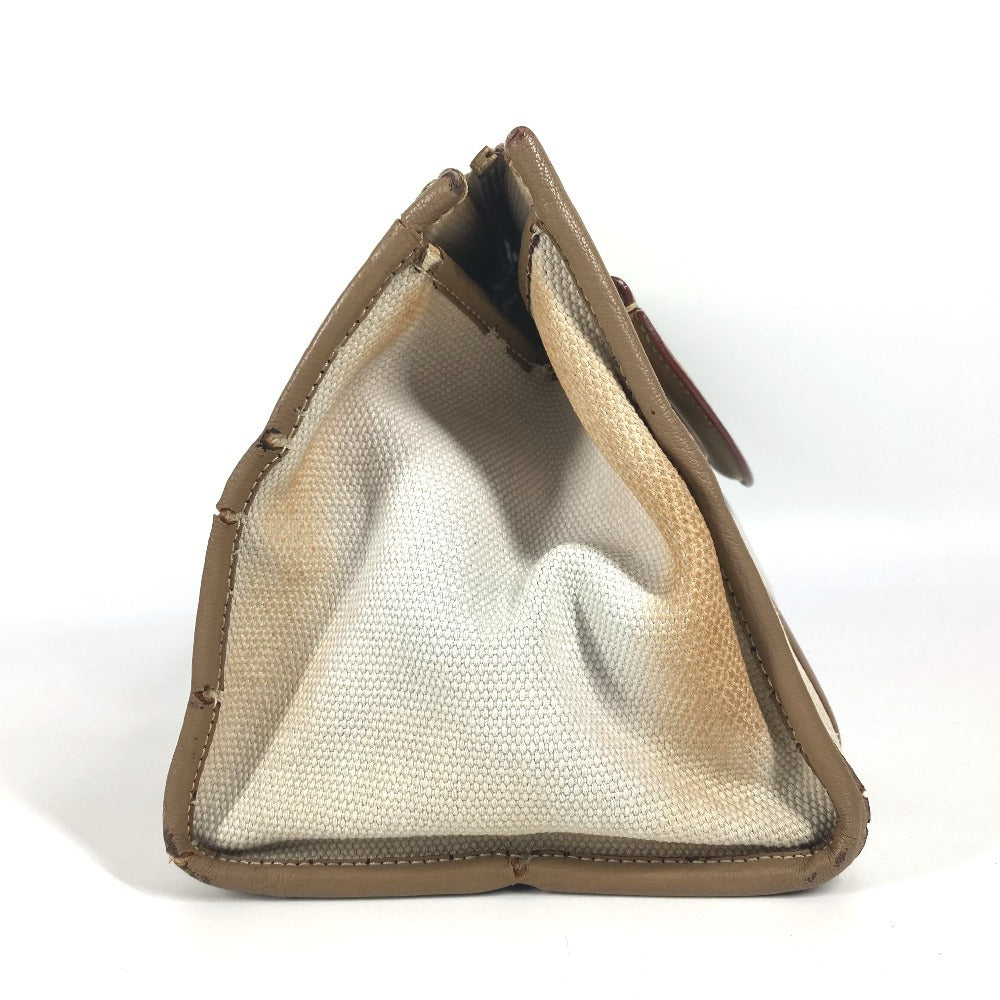 LOUIS VUITTON M48822 Toile Trianon Sac Neverfull 30 Handbag/Tote Bag in Canvas/Leather, Beige