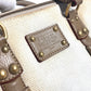 LOUIS VUITTON M48822 Toile Trianon Sac Neverfull 30 Handbag/Tote Bag in Canvas/Leather, Beige