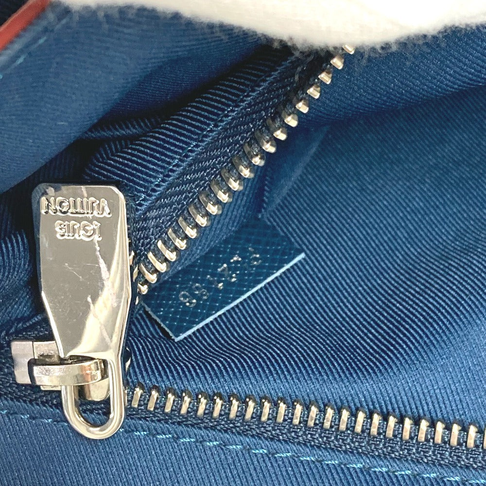 LOUIS VUITTON M30623 タイガ ロマンPM NM フラップ 斜め掛け メッセンジャーバッグ バイカラー ショルダーバッグ タイガレザー メンズ オセアン ネイビー