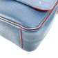 LOUIS VUITTON M30623 タイガ ロマンPM NM フラップ 斜め掛け メッセンジャーバッグ バイカラー ショルダーバッグ タイガレザー メンズ オセアン ネイビー