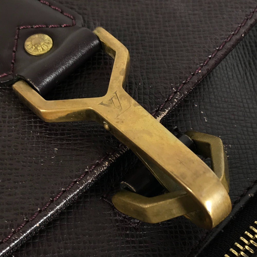LOUIS VUITTON M30176 タイガ カシアー バックパック カバン フラップ リュックサック タイガレザー ユニセックス アカジュー ワインレッド