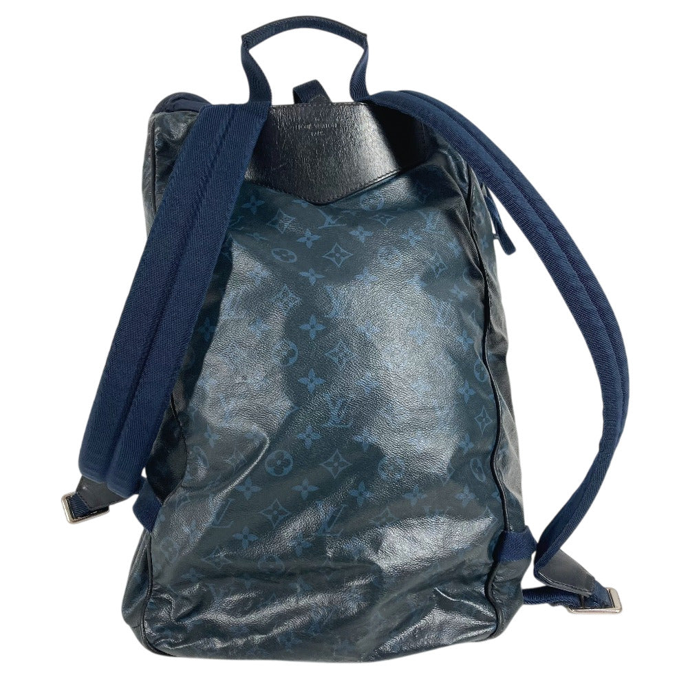 LOUIS VUITTON M41707 Monogram Cobalt Ultralight Backpack, Monogram Canvas, Unisex, Navy