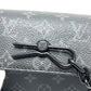 LOUIS VUITTON M81783 スティーマー ウェアラブル ウォレット ショルダーバッグ モノグラムエクリプスキャンバス ユニセックス ブラック