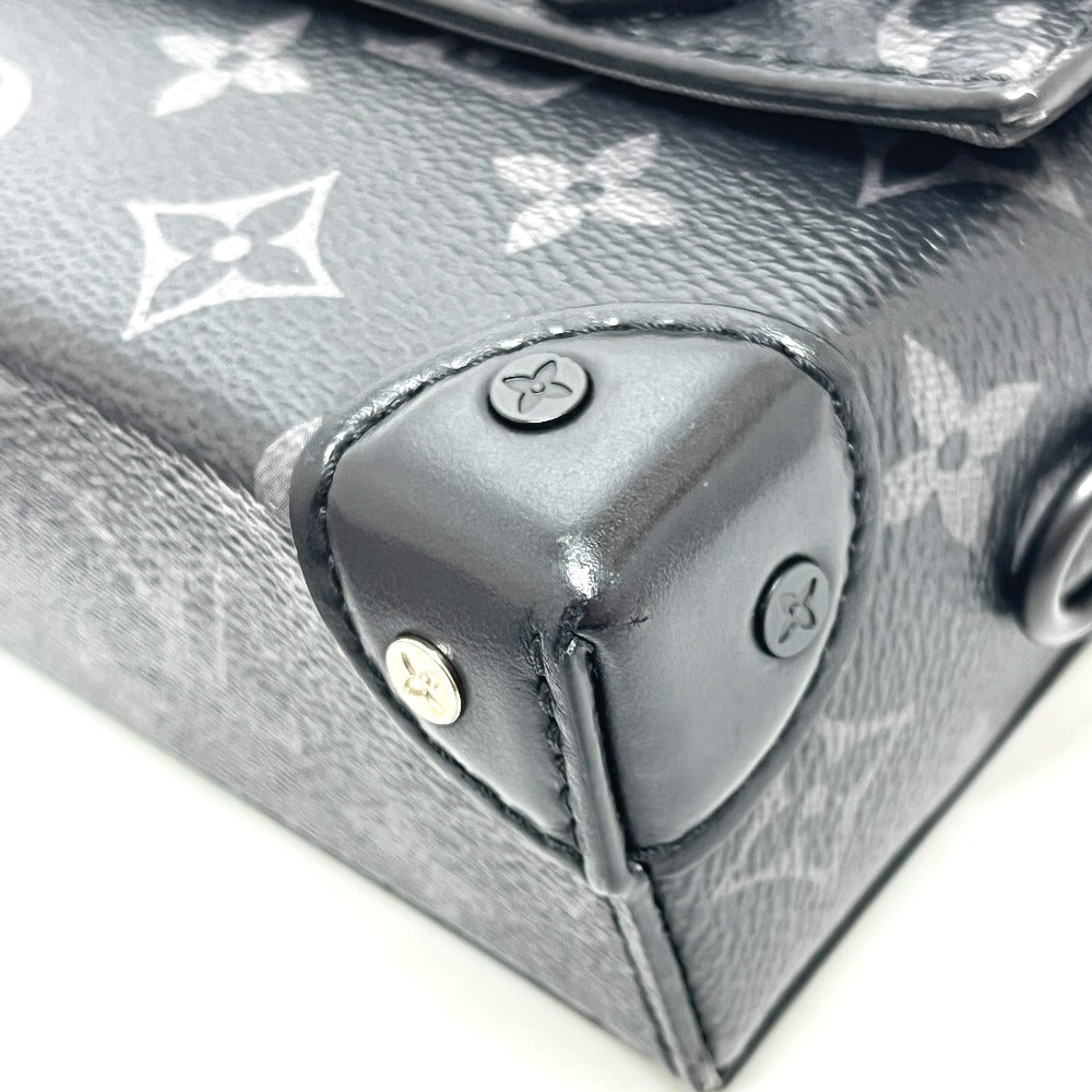 LOUIS VUITTON M81783 スティーマー ウェアラブル ウォレット ショルダーバッグ モノグラムエクリプスキャンバス ユニセックス ブラック