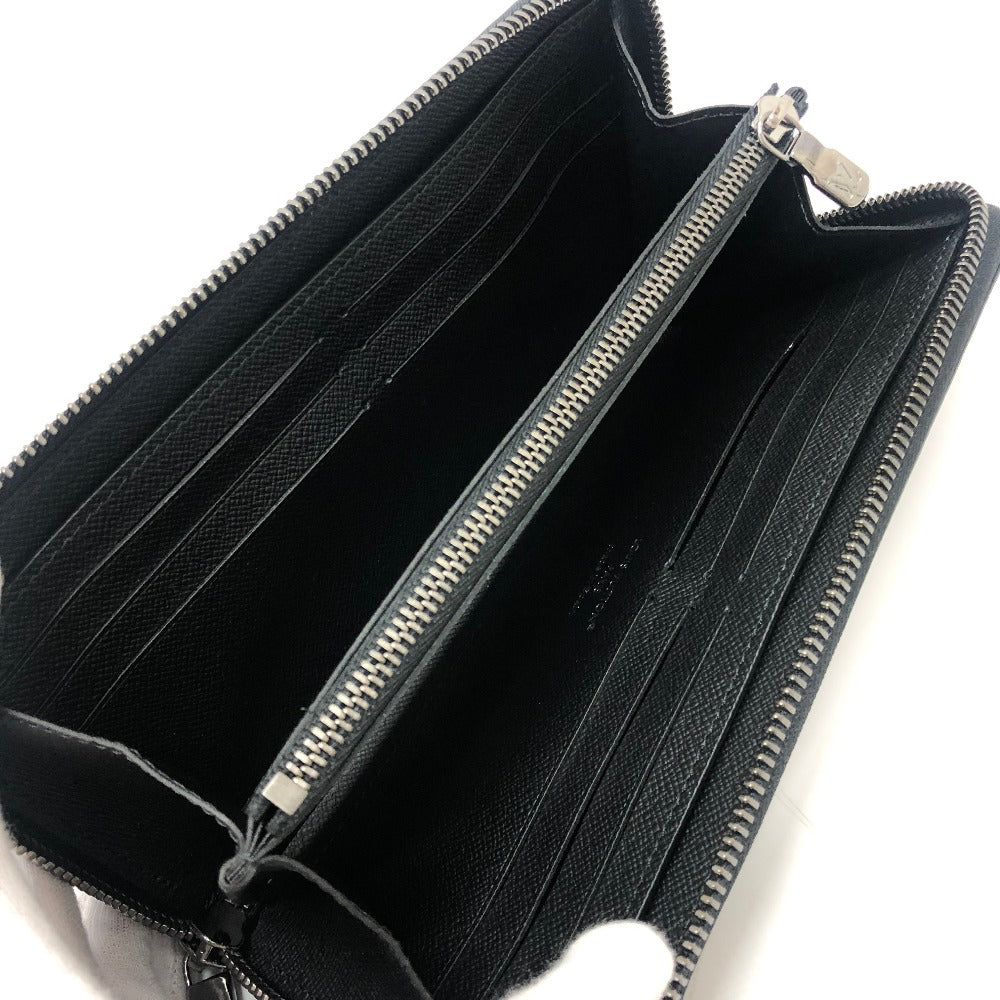 LOUIS VUITTON Ｍ11611 ジッピーウォレット・ホリゾンタル ラウンドジップ ロングウォレット 長財布 モノグラムエクリプスキャンバス メンズ ブラック