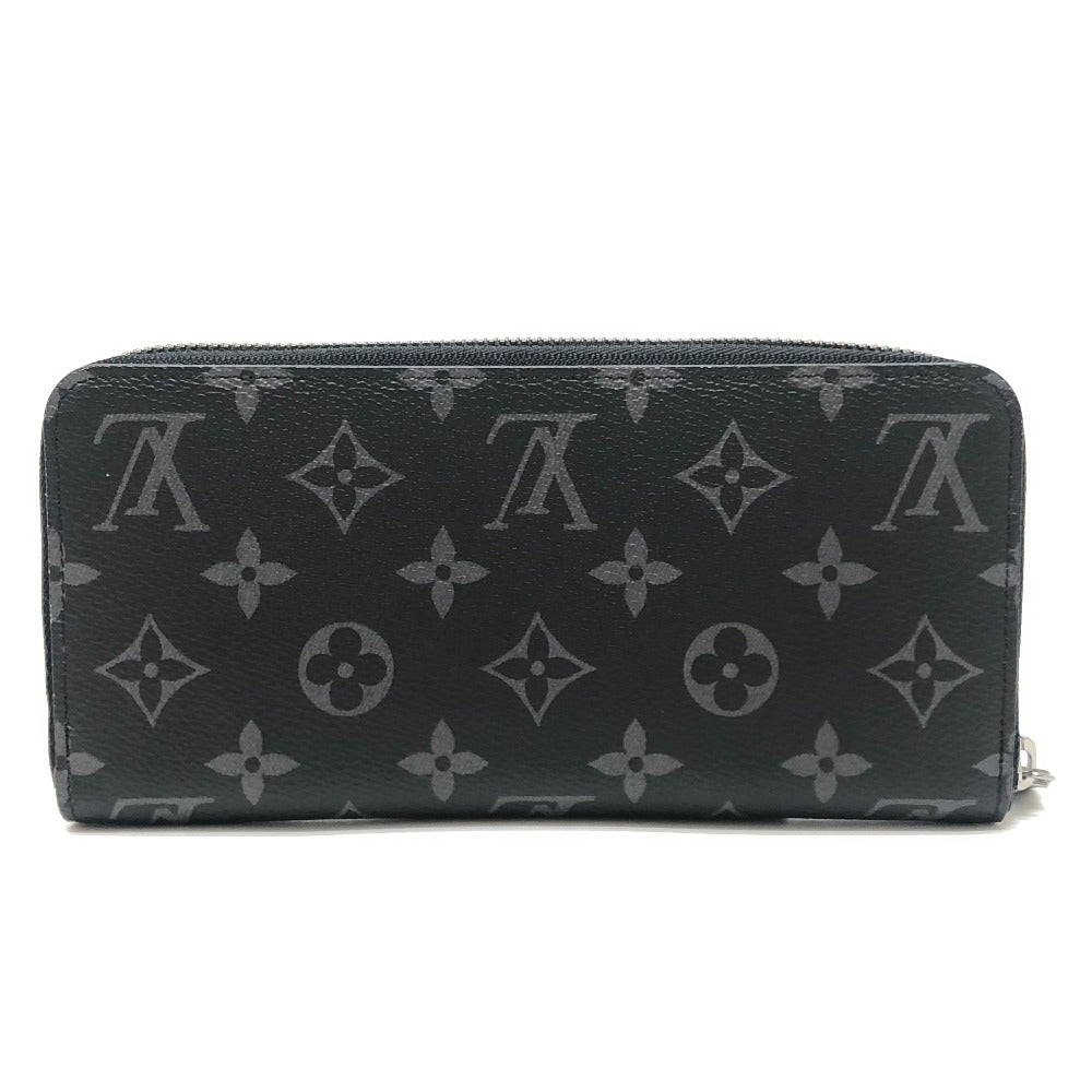 LOUIS VUITTON Ｍ11611 ジッピーウォレット・ホリゾンタル ラウンドジップ ロングウォレット 長財布 モノグラムエクリプスキャンバス メンズ ブラック