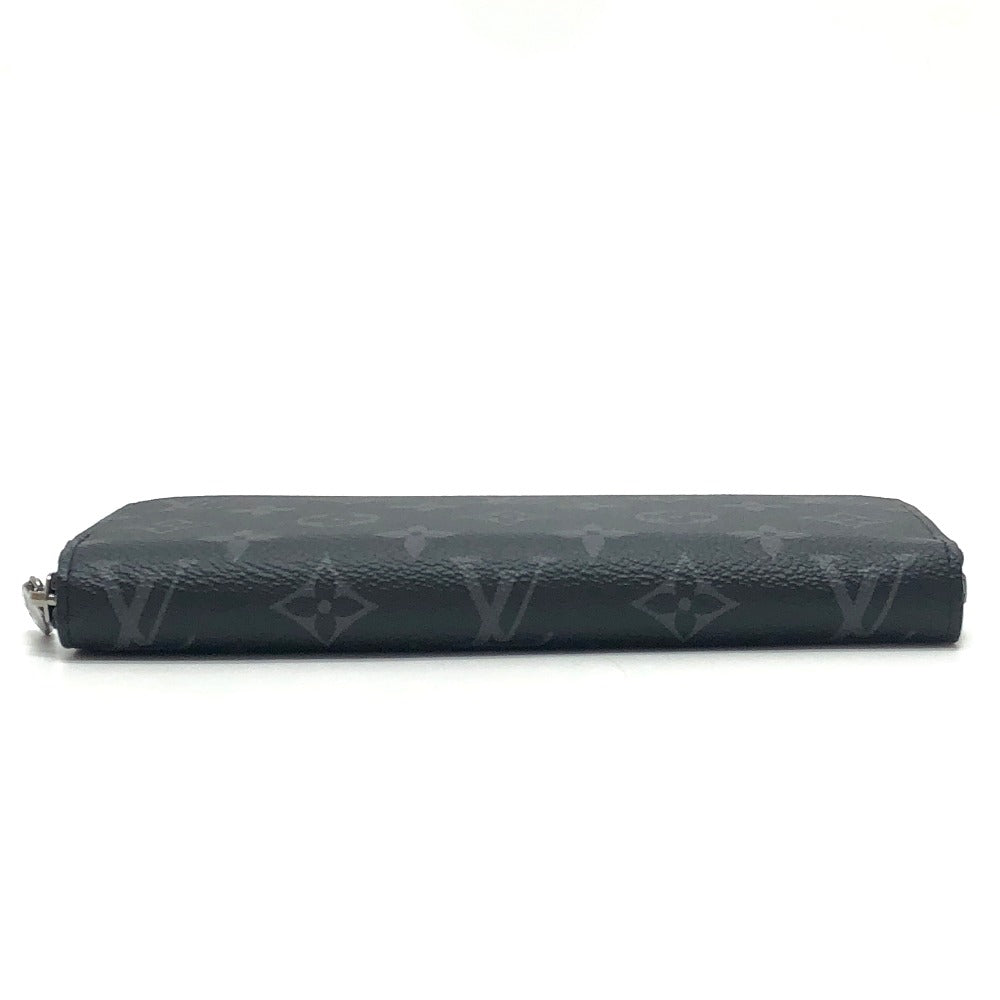 LOUIS VUITTON Ｍ11611 ジッピーウォレット・ホリゾンタル ラウンドジップ ロングウォレット 長財布 モノグラムエクリプスキャンバス メンズ ブラック