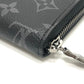 LOUIS VUITTON Ｍ11611 ジッピーウォレット・ホリゾンタル ラウンドジップ ロングウォレット 長財布 モノグラムエクリプスキャンバス メンズ ブラック