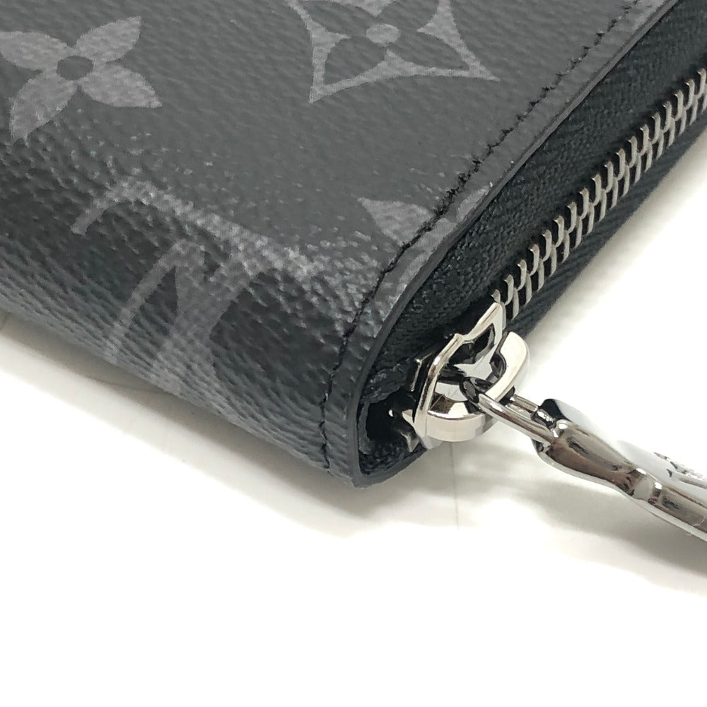 LOUIS VUITTON Ｍ11611 ジッピーウォレット・ホリゾンタル ラウンドジップ ロングウォレット 長財布 モノグラムエクリプスキャンバス メンズ ブラック