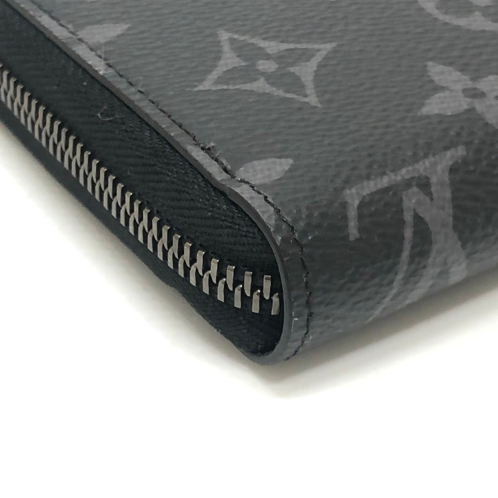LOUIS VUITTON Ｍ11611 ジッピーウォレット・ホリゾンタル ラウンドジップ ロングウォレット 長財布 モノグラムエクリプスキャンバス メンズ ブラック