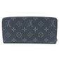 LOUIS VUITTON Ｍ11611 Zippy Wallet - Horizontal Round Zip Long Wallet Long Wallet Black Used