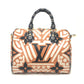 LOUIS VUITTON M56588 モノグラム・ジャイアント スピーディ バンドリエール25 LVクラフティ カバン ボストンバッグ レザー/PVC レディース ブラウン