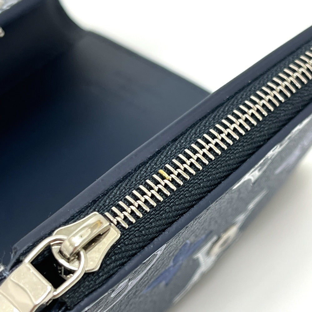 LOUIS VUITTON M29130 Victor Wallet Short Wallet Wallet Trifold Wallet Monogram Shadow Leather Unisex Navy Blue Navy
