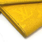 LOUIS VUITTON M14156 Portefeuille Victorine Trifold Wallet Monogram Empreinte Leather Women's Ginko Yellow Yellow