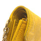 LOUIS VUITTON M14156 Portefeuille Victorine Trifold Wallet Monogram Empreinte Leather Women's Ginko Yellow Yellow