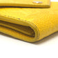 LOUIS VUITTON M14156 Portefeuille Victorine Trifold Wallet Monogram Empreinte Leather Women's Ginko Yellow Yellow