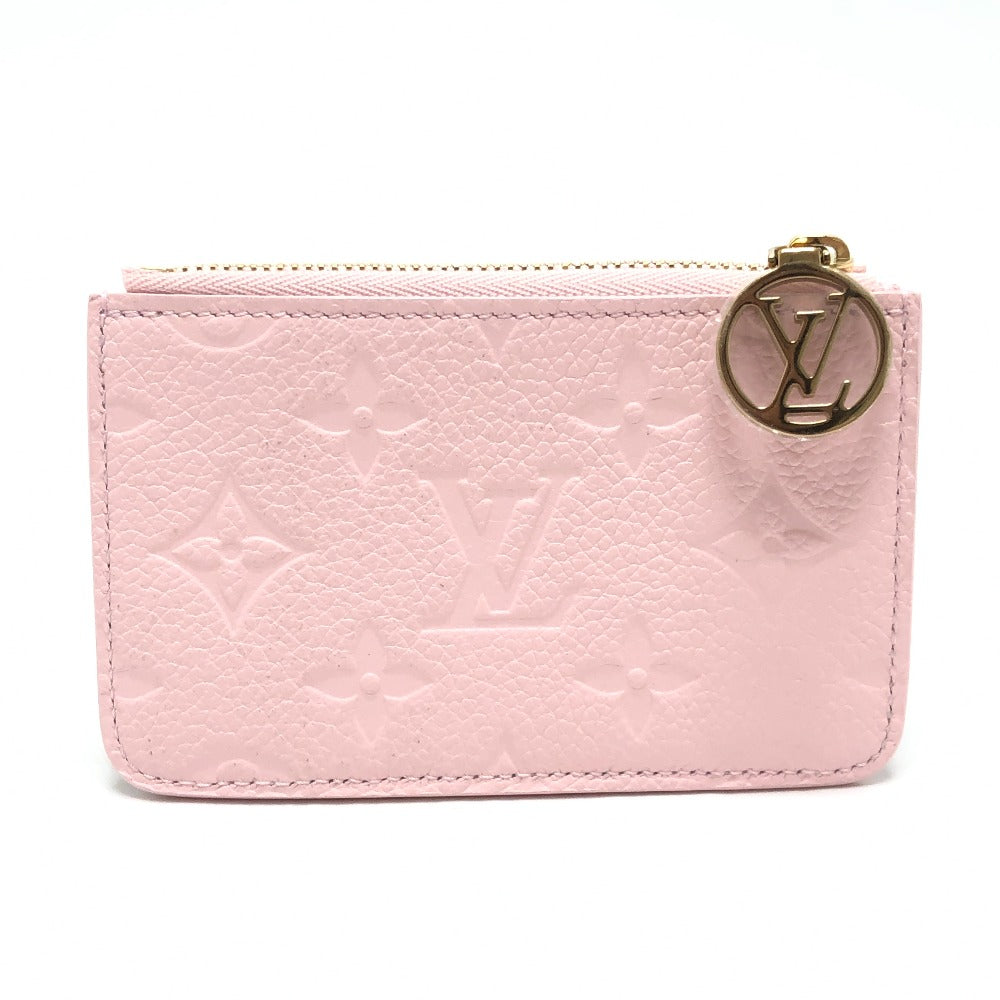 LOUIS VUITTON M28974 カードケース ポルト カルト･ロミー 小銭入れ カードケース モノグラムアンプラントレザー レディース コンフェッティピンク ピンク