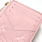 LOUIS VUITTON M28974 カードケース ポルト カルト･ロミー 小銭入れ カードケース モノグラムアンプラントレザー レディース コンフェッティピンク ピンク