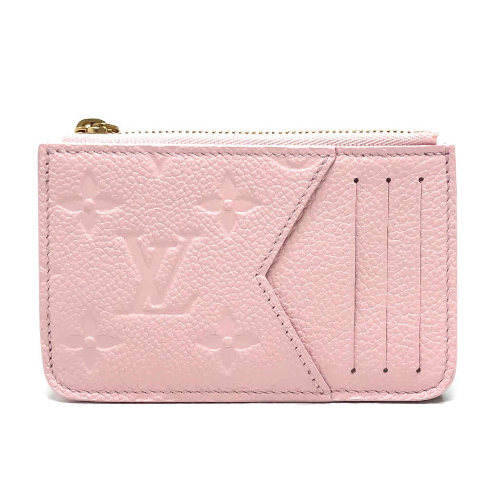 LOUIS VUITTON M28974 カードケース ポルト カルト･ロミー 小銭入れ カードケース モノグラムアンプラントレザー レディース コンフェッティピンク ピンク