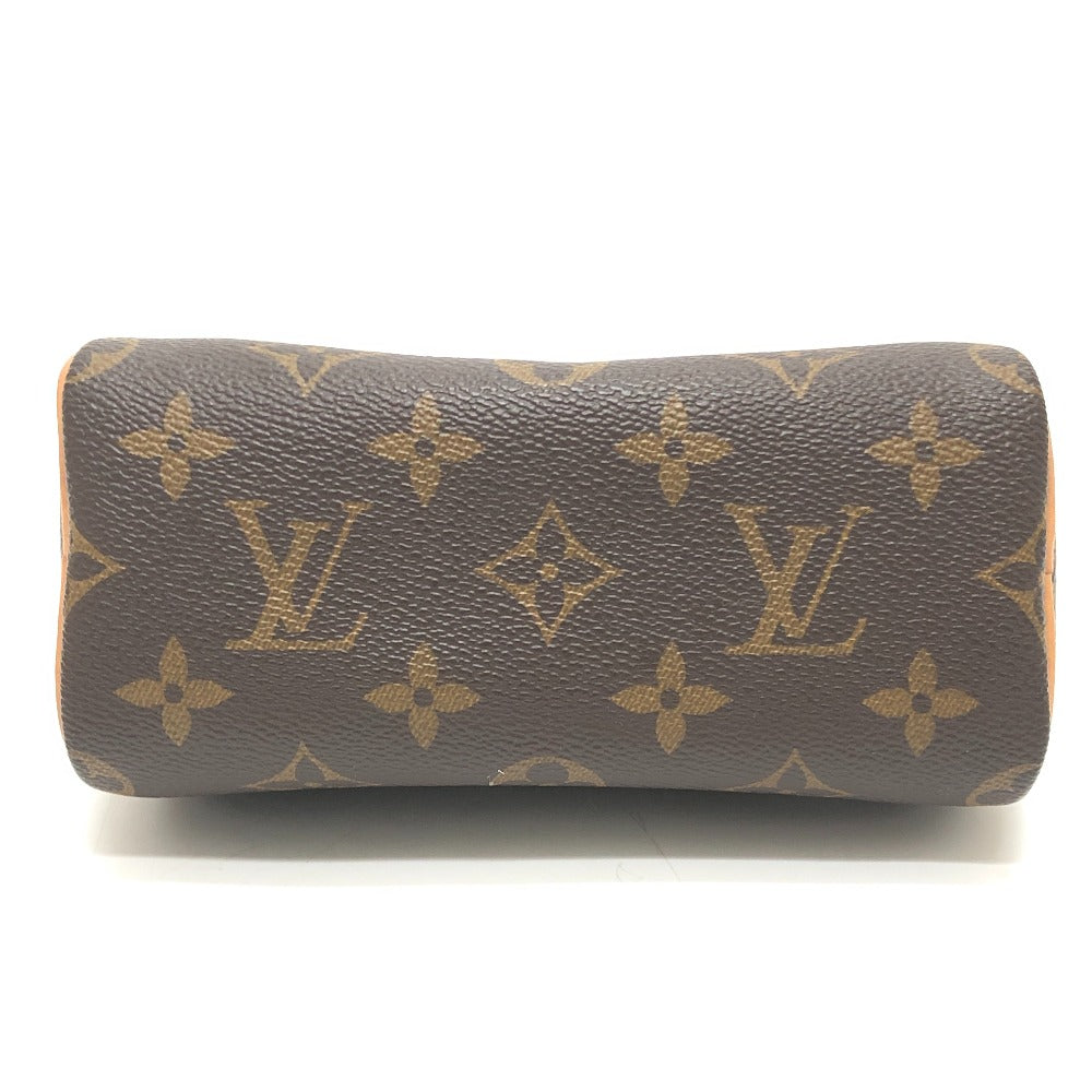 LOUIS VUITTON Ｍ81085 ナノ･スピーディ 2WAY カバン 斜め掛け ショルダーバッグ ハンドバッグ モノグラムキャンバス レディース ブラウン