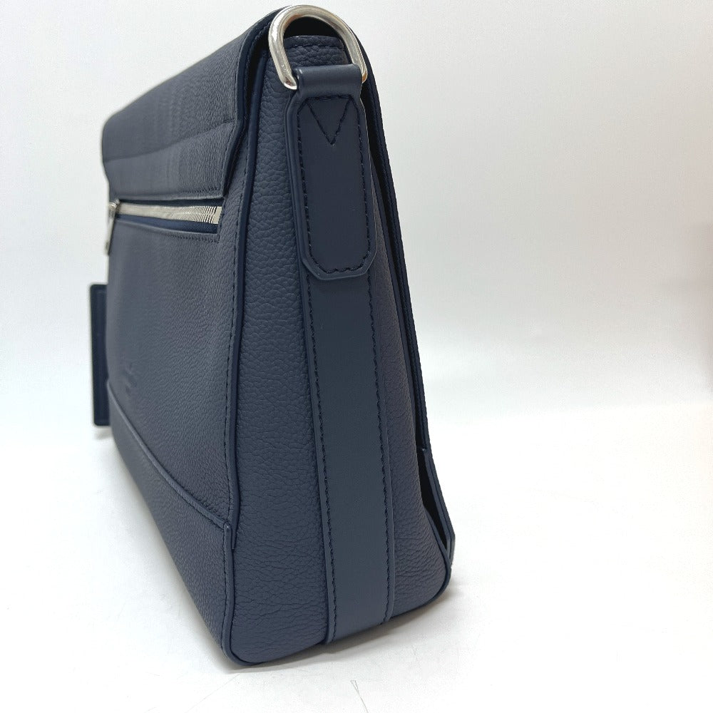 LOUIS VUITTON M23709 LVアエログラム テイクオフ メッセンジャー カバン バッグ 斜め掛け ショルダーバッグ レザー メンズ ブルー アトランティーク ブルー
