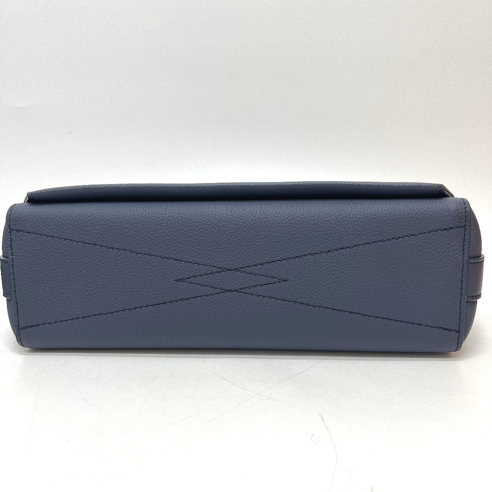 LOUIS VUITTON M23709 LVアエログラム テイクオフ メッセンジャー カバン バッグ 斜め掛け ショルダーバッグ レザー メンズ ブルー アトランティーク ブルー