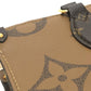 LOUIS VUITTON Ｍ46653 On the Go EW Bag 2WAY Shoulder Bag Crossbody Pochette Hand Bag MonogramCanvas Black Used