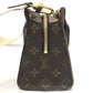 LOUIS VUITTON Ｍ46653 On the Go EW Bag 2WAY Shoulder Bag Crossbody Pochette Hand Bag MonogramCanvas Black Used