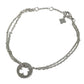 LOUIS VUITTON Q95621 K18 Gold 18K Bracelet Chain Empreinte Current products: Accessories and jewelry Bracelet WG750 Silver Used