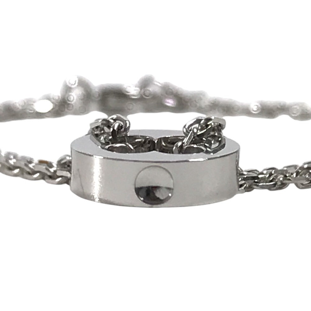 LOUIS VUITTON Q95621 K18 Gold 18K Bracelet Chain Empreinte Current products: Accessories and jewelry Bracelet WG750 Silver Used