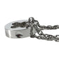LOUIS VUITTON Q95621 K18 Gold 18K Bracelet Chain Empreinte Current products: Accessories and jewelry Bracelet WG750 Silver Used