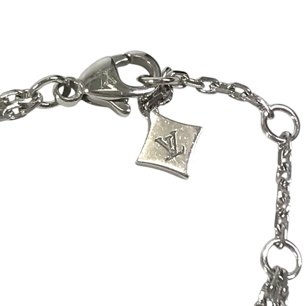 LOUIS VUITTON Q95621 K18 Gold 18K Bracelet Chain Empreinte Current products: Accessories and jewelry Bracelet WG750 Silver Used