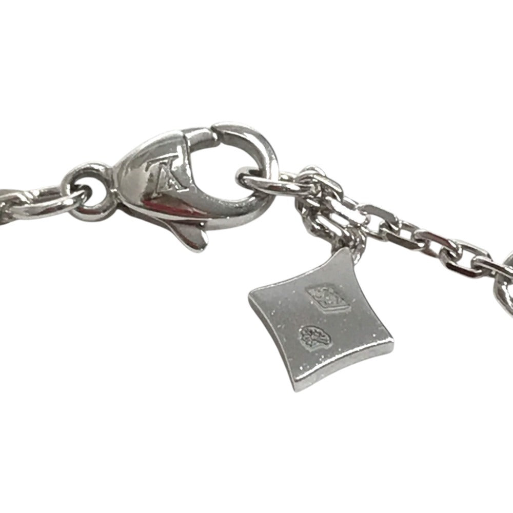LOUIS VUITTON Q95621 K18 Gold 18K Bracelet Chain Empreinte Current products: Accessories and jewelry Bracelet WG750 Silver Used