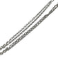 LOUIS VUITTON Q95621 K18 Gold 18K Bracelet Chain Empreinte Current products: Accessories and jewelry Bracelet WG750 Silver Used