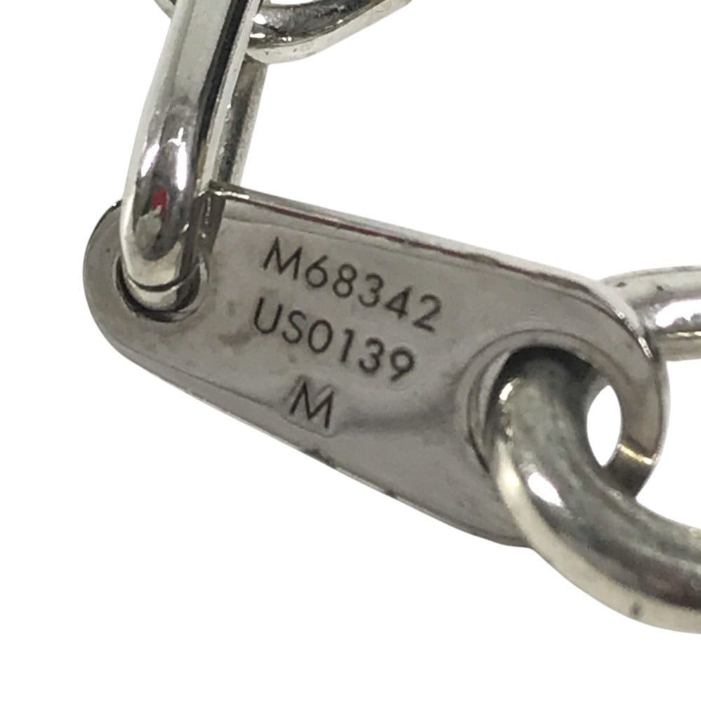 LOUIS VUITTON M68342 LV Staple Edition LV Staple Edition Accessories chain Bracelet Metal Silver Used