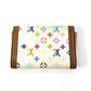 LOUIS VUITTON M92657 モノグラムマルチカラー ポルトモネ・プラ 財布 小銭入れ フラップ コインケース モノグラムマルチカラーキャンバス レディース ブロン ホワイト