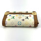 LOUIS VUITTON M92657 モノグラムマルチカラー ポルトモネ・プラ 財布 小銭入れ フラップ コインケース モノグラムマルチカラーキャンバス レディース ブロン ホワイト
