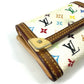 LOUIS VUITTON M92657 モノグラムマルチカラー ポルトモネ・プラ 財布 小銭入れ フラップ コインケース モノグラムマルチカラーキャンバス レディース ブロン ホワイト