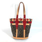 LOUIS VUITTON M95613 モノグラム ルビー ネオ バケット 肩掛け カバン ショルダーバッグ ばけつ型 バケツ トートバッグ モノグラムキャンバス レディース ブラウン