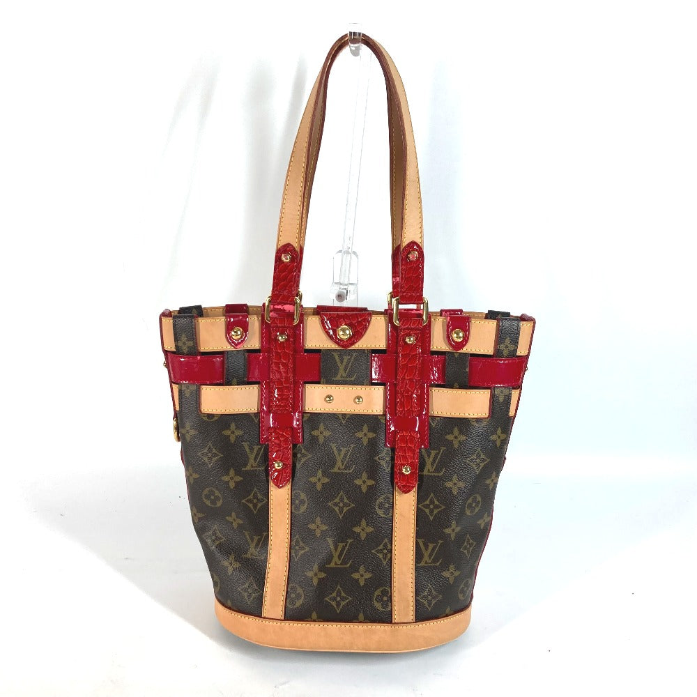LOUIS VUITTON M95613 モノグラム ルビー ネオ バケット 肩掛け カバン ショルダーバッグ ばけつ型 バケツ トートバッグ モノグラムキャンバス レディース ブラウン