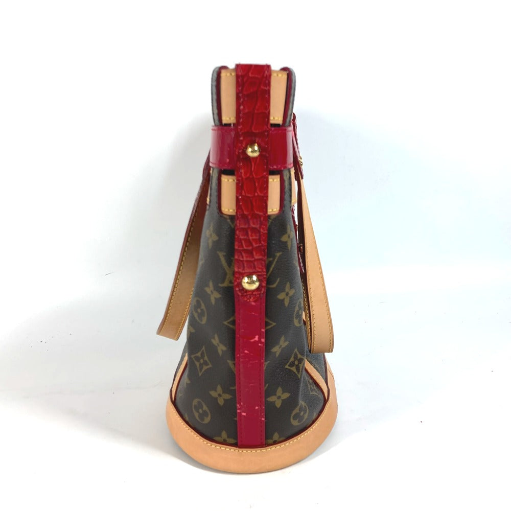 LOUIS VUITTON M95613 モノグラム ルビー ネオ バケット 肩掛け カバン ショルダーバッグ ばけつ型 バケツ トートバッグ モノグラムキャンバス レディース ブラウン