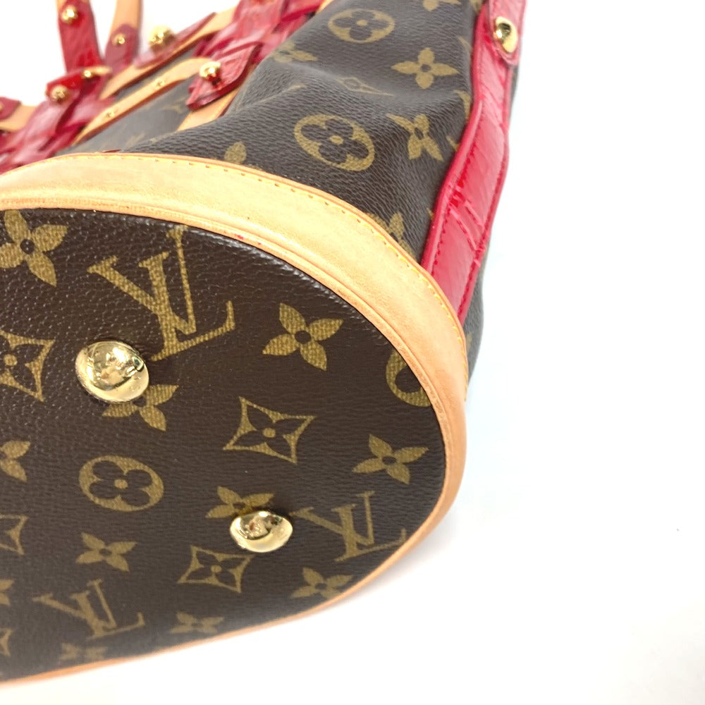 LOUIS VUITTON M95613 モノグラム ルビー ネオ バケット 肩掛け カバン ショルダーバッグ ばけつ型 バケツ トートバッグ モノグラムキャンバス レディース ブラウン